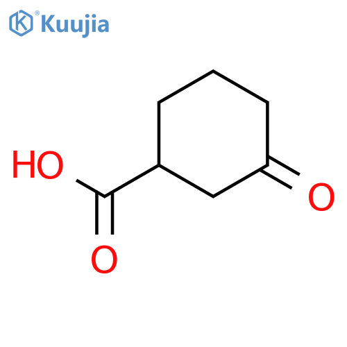 3-Oxocyclohexanecarboxylic acid structure