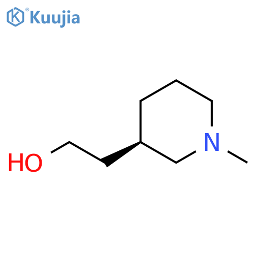 (R)-2-(1-methylpiperidin-3-yl)ethan-1-ol structure