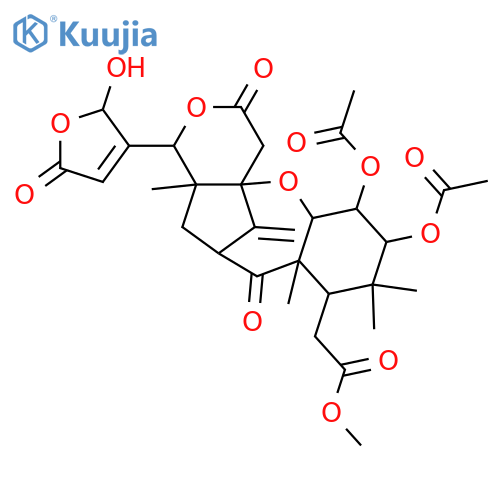 Cipatrijugin A; 21,23-Dihydro, 23-oxo, 21ξ-hydroxy, 2β-acetoxy structure