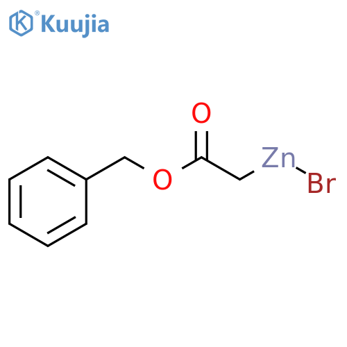 Zinc, bromo[2-oxo-2-(phenylmethoxy)ethyl]- structure