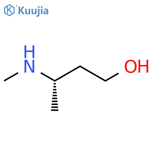 (3S)-3-(methylamino)butan-1-ol structure