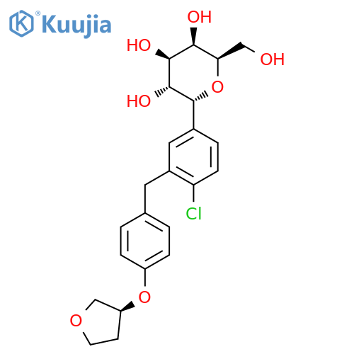 Empagliflozin α-Anomer structure
