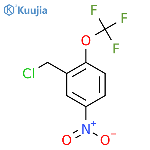 5-Nitro-2-(trifluoromethoxy)benzyl chloride structure