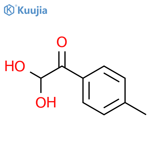 2,2-dihydroxy-1-(4-methylphenyl)ethan-1-one structure