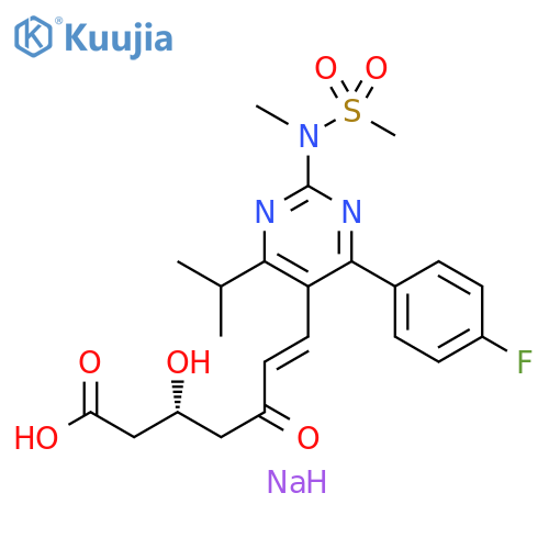 5-Oxo Rosuvastatin Sodium Salt structure