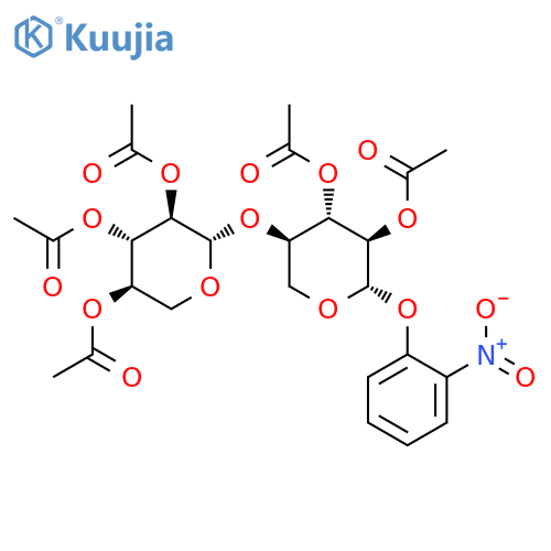 2??-Nitrophenyl 2,2?,3,3?,4?-Penta-O-acetyl-beta-D-xylobioside structure