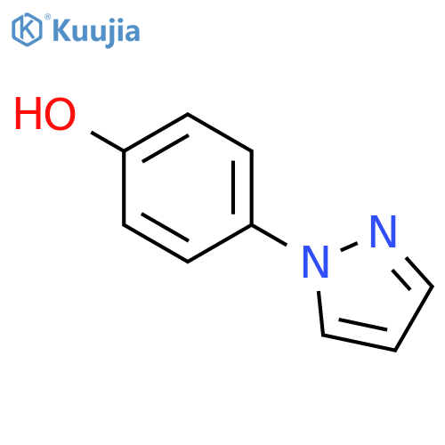 4-(1H-pyrazol-1-yl)phenol structure