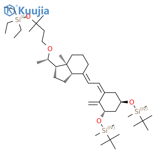1,3-bi-TBS-25-TES-Maxacalcitol structure