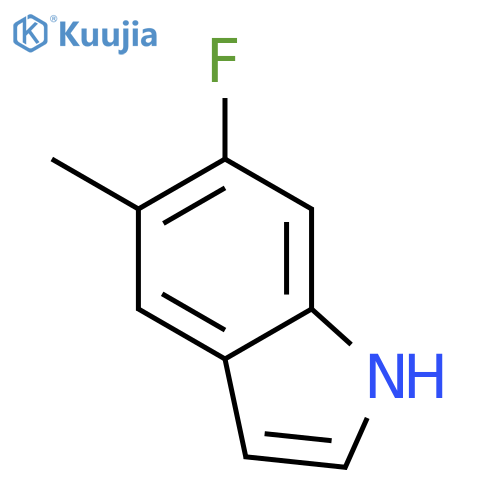 6-Fluoro-5-methyl-1H-indole structure