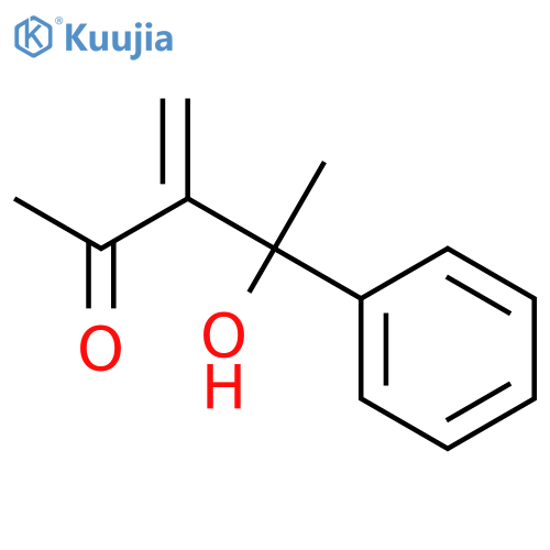 2-Pentanone, 4-hydroxy-3-methylene-4-phenyl- structure