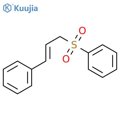 (Cinnamylsulfonyl)benzene structure