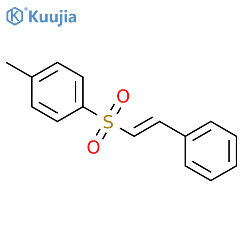 Benzene,1-methyl-4-[[(1E)-2-phenylethenyl]sulfonyl]- structure