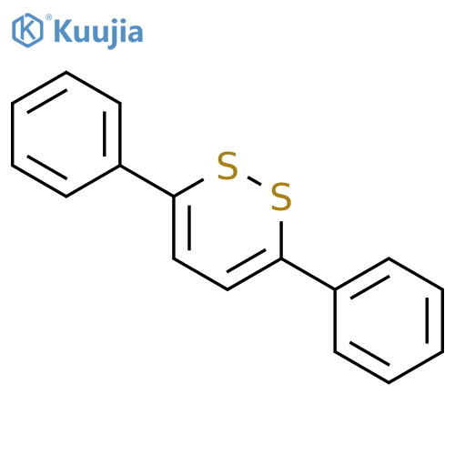 1,2-Dithiin,3,6-diphenyl- structure