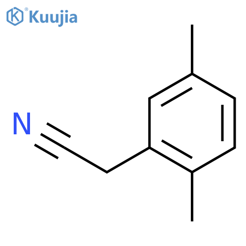 2-(2,5-Dimethylphenyl)acetonitrile structure