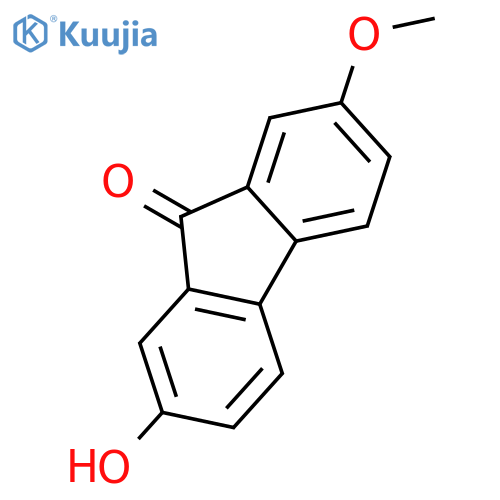 2-Hydroxy-7-methoxy-9H-fluoren-9-one structure