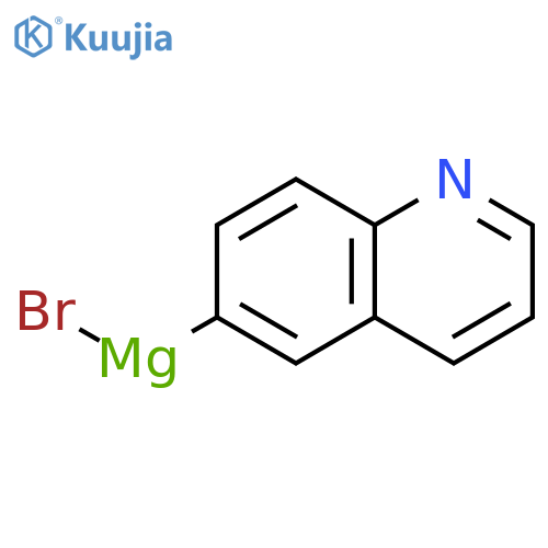 Quinolin-6-ylmagnesium bromide, 0.25 M in THF structure