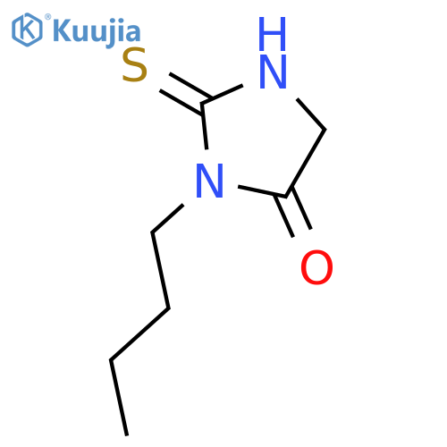 3-butyl-2-sulfanylideneimidazolidin-4-one structure