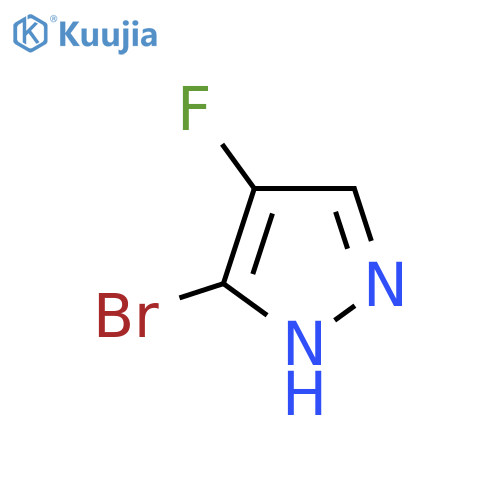 3-Bromo-4-fluoro-1H-pyrazole structure