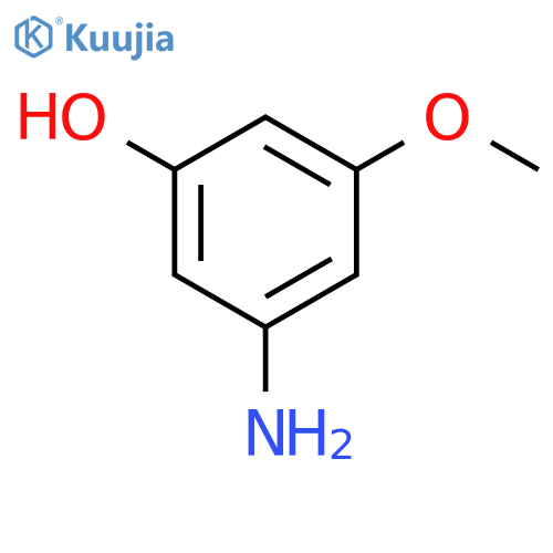 3-Amino-5-methoxyphenol structure