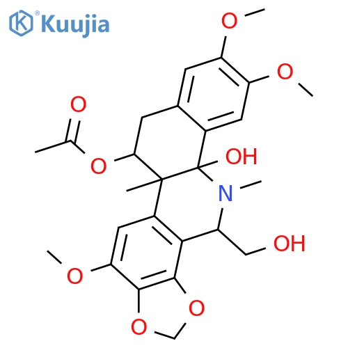 Ambiguine E; 14-Hydroxy, 6-Ac structure