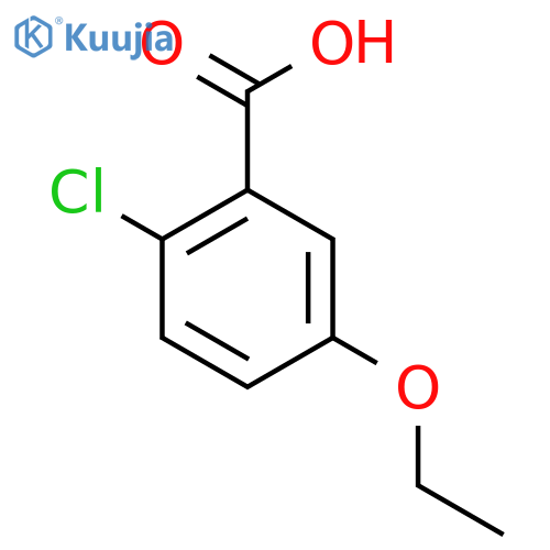 2-Chloro-5-ethoxybenzoic acid structure