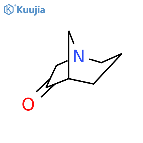 1-Azabicyclo[3.2.1]octan-6-one,(1R,5S)- structure