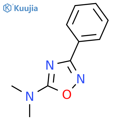 1,2,4-Oxadiazol-5-amine, N,N-dimethyl-3-phenyl- structure