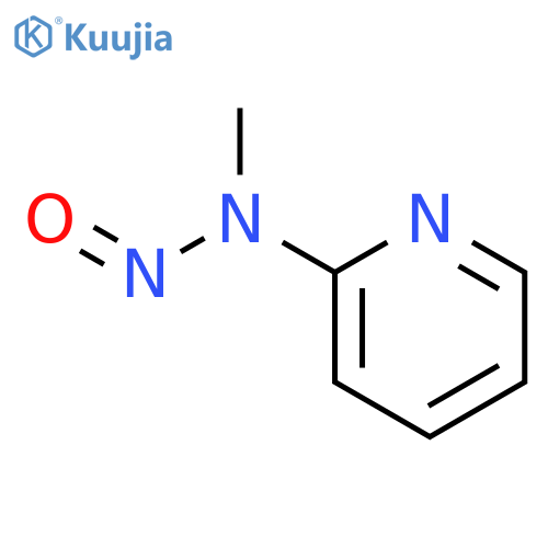 N-methyl-N-nitrosopyridin-2-amine structure
