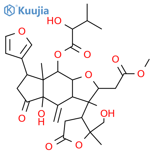 Zaphaprinin P; 12-Deacyl, 12-O-(2R-hydroxy-3-methylbutanoyl), 3-Me ester structure