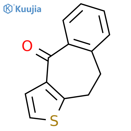 9,10-Dihydro-4H-benzo4,5cyclohepta1,2-bthiophen-4-one (90%) structure