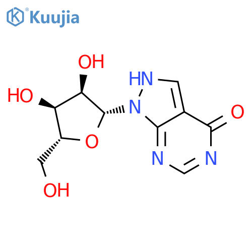 Allopurinol riboside structure