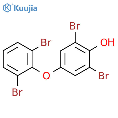 4'-OH-2,3',5',6-Tetrabromodiphenyl Ether structure