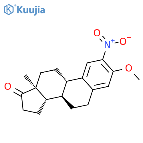 Estra-1,3,5(10)-trien-17-one, 3-methoxy-2-nitro- structure
