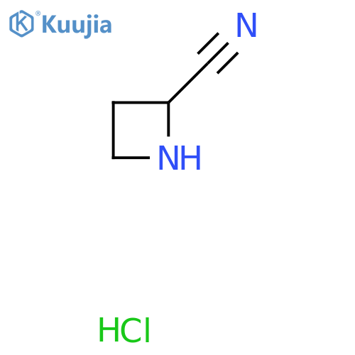 azetidine-2-carbonitrile;hydrochloride structure