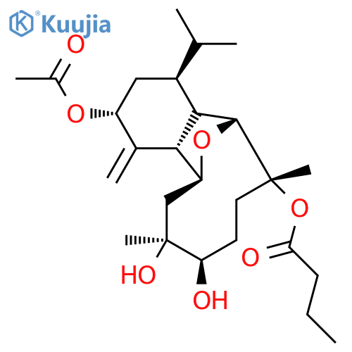 litophynin I monoacetate structure