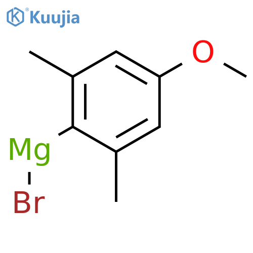 Magnesium, bromo(4-methoxy-2,6-dimethylphenyl)- structure