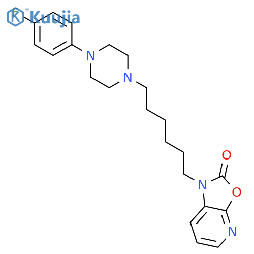 Oxazolo[5,4-b]pyridin-2(1H)-one,1-[6-[4-(4-fluorophenyl)-1-piperazinyl]hexyl]- structure