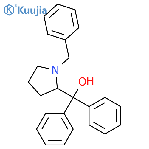 (1-Benzylpyrrolidin-2-yl)diphenylmethanol structure