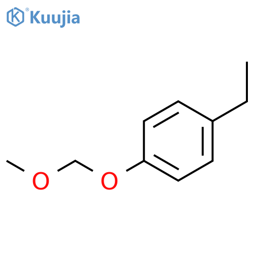 Benzene, 1-ethyl-4-(methoxymethoxy)- structure