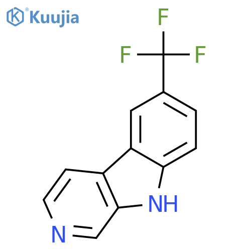 6-(trifluoromethyl)-9H-Pyrido[3,4-b]indole structure