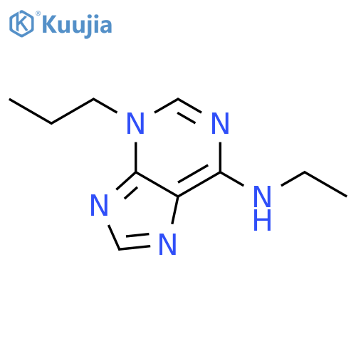 3H-Purin-6-amine, N-ethyl-3-propyl- structure