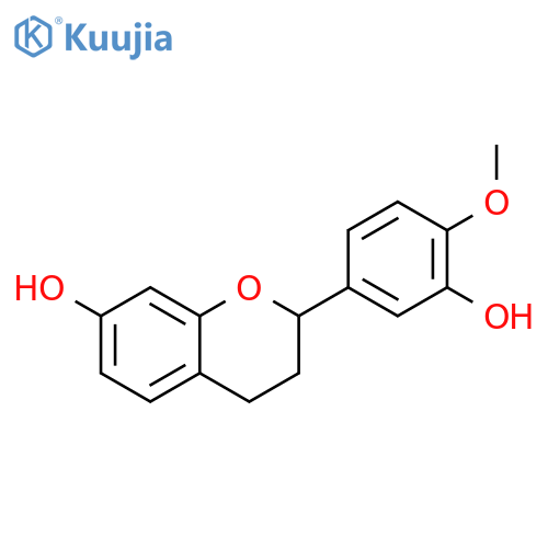 (S)-2-(3-Hydroxy-4-methoxyphenyl)chroman-7-ol structure