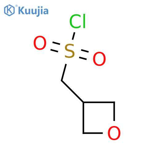 (oxetan-3-yl)methanesulfonyl chloride structure