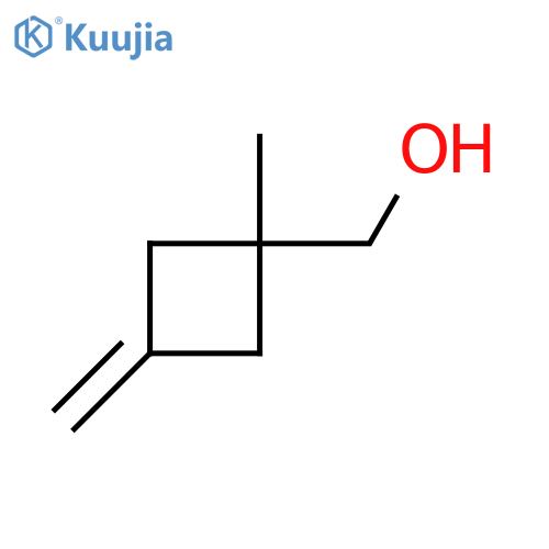 (1-methyl-3-methylidenecyclobutyl)methanol structure