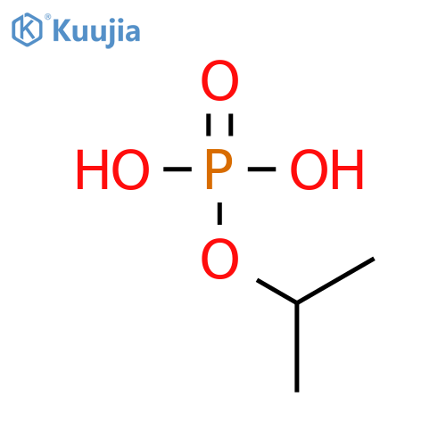 Isopropyl dihydrogen phosphate structure