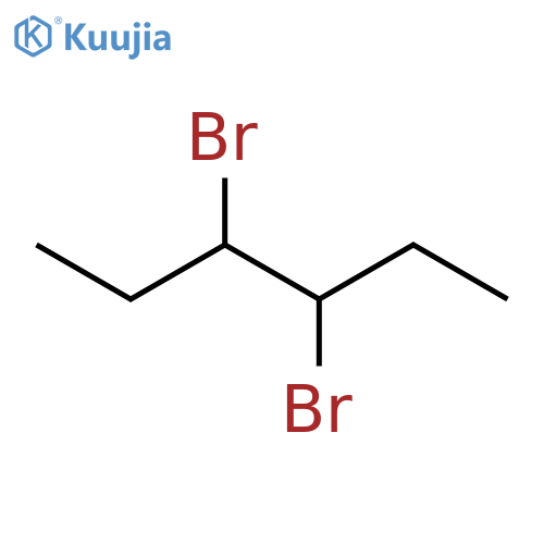 Hexane, 3,4-dibromo-,(3R,4R)-rel- structure