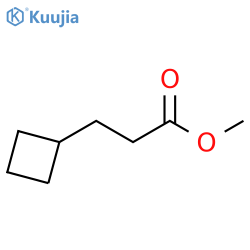 methyl 3-cyclobutylpropanoate structure