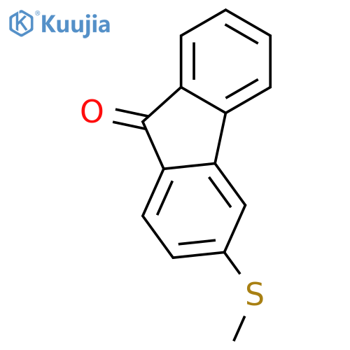 9H-Fluoren-9-one,3-(methylthio)- structure