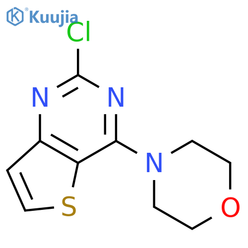 4-(2-Chlorothieno[3,2-D]pyrimidin-4-YL)morpholine structure