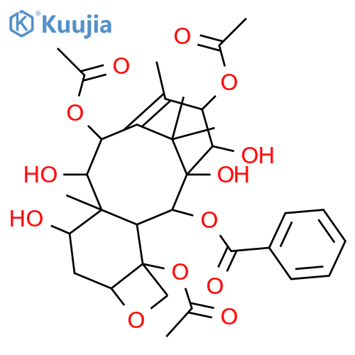 (2α,5β,7β,9α,10β,13α,14β)-4,10,13-Triacetoxy-1,7,9,14-tetrahydroxy-5,20-epoxytax-11-en-2-yl benzoate structure